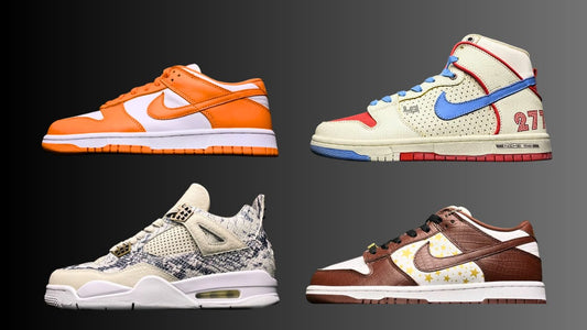 SnickBasement Featured Sneakers — Nike SB Dunk, WMNS Dunk Low, Air Jordan 4.