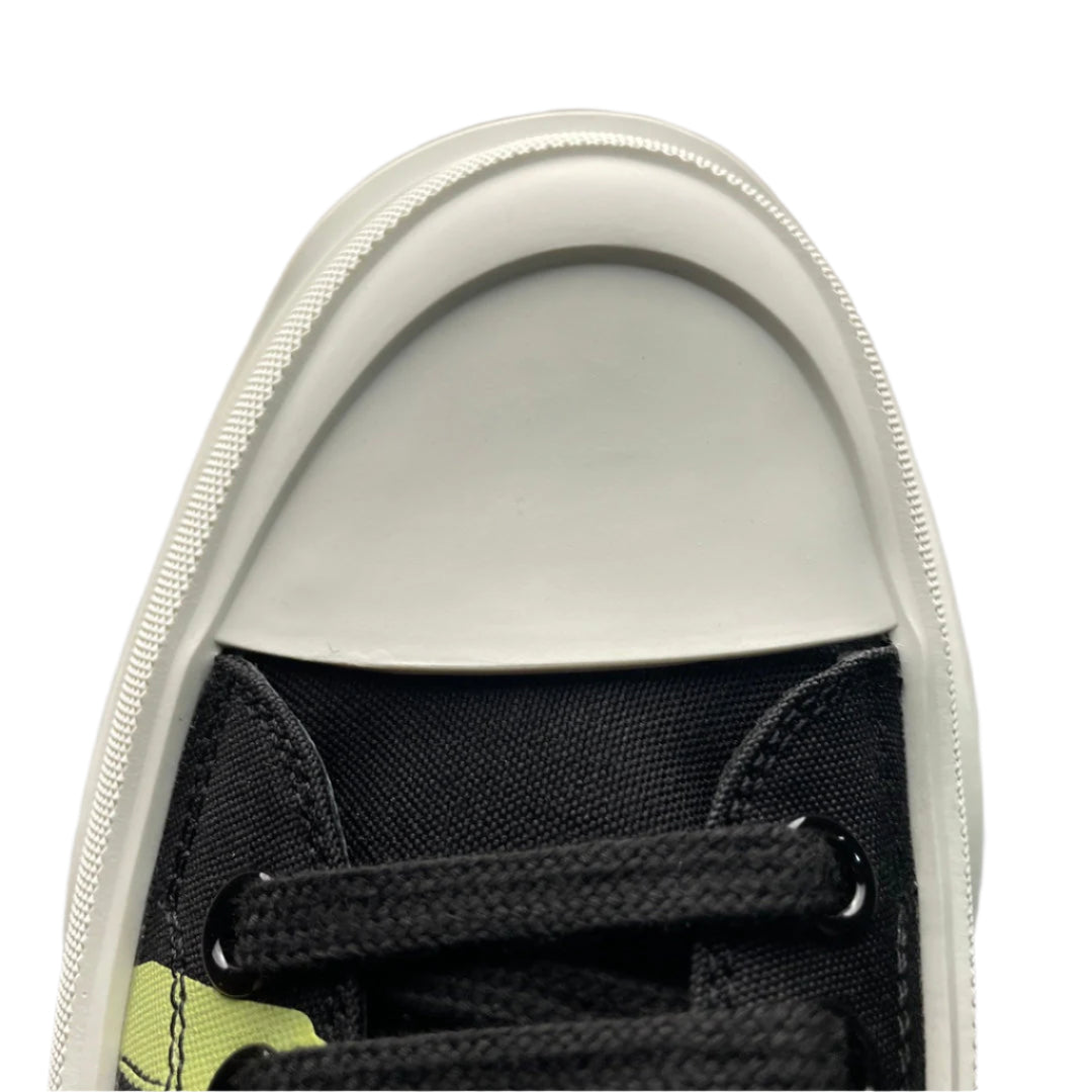 McQueen Chunky Sole Lace-Up Leather Sneakers