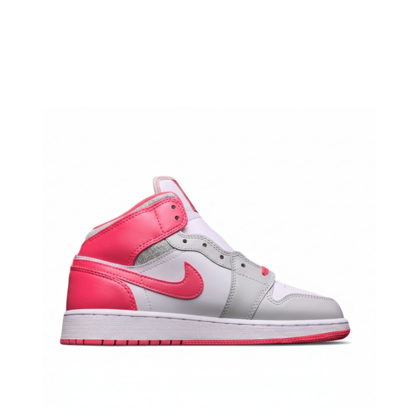 Air Jordan 1 Mid GS 'Platinum Pink White'