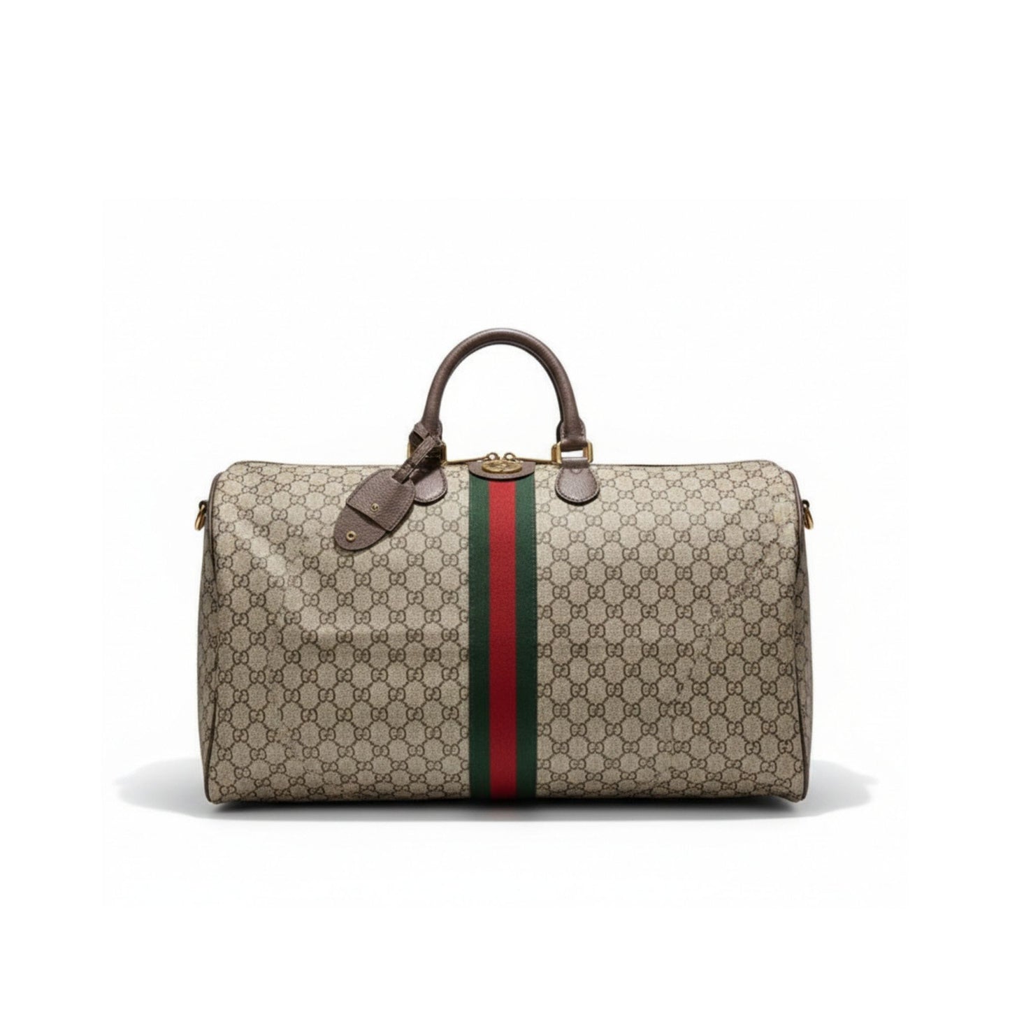 Gucci Savoy Medium Duffle Bag GG Canvas