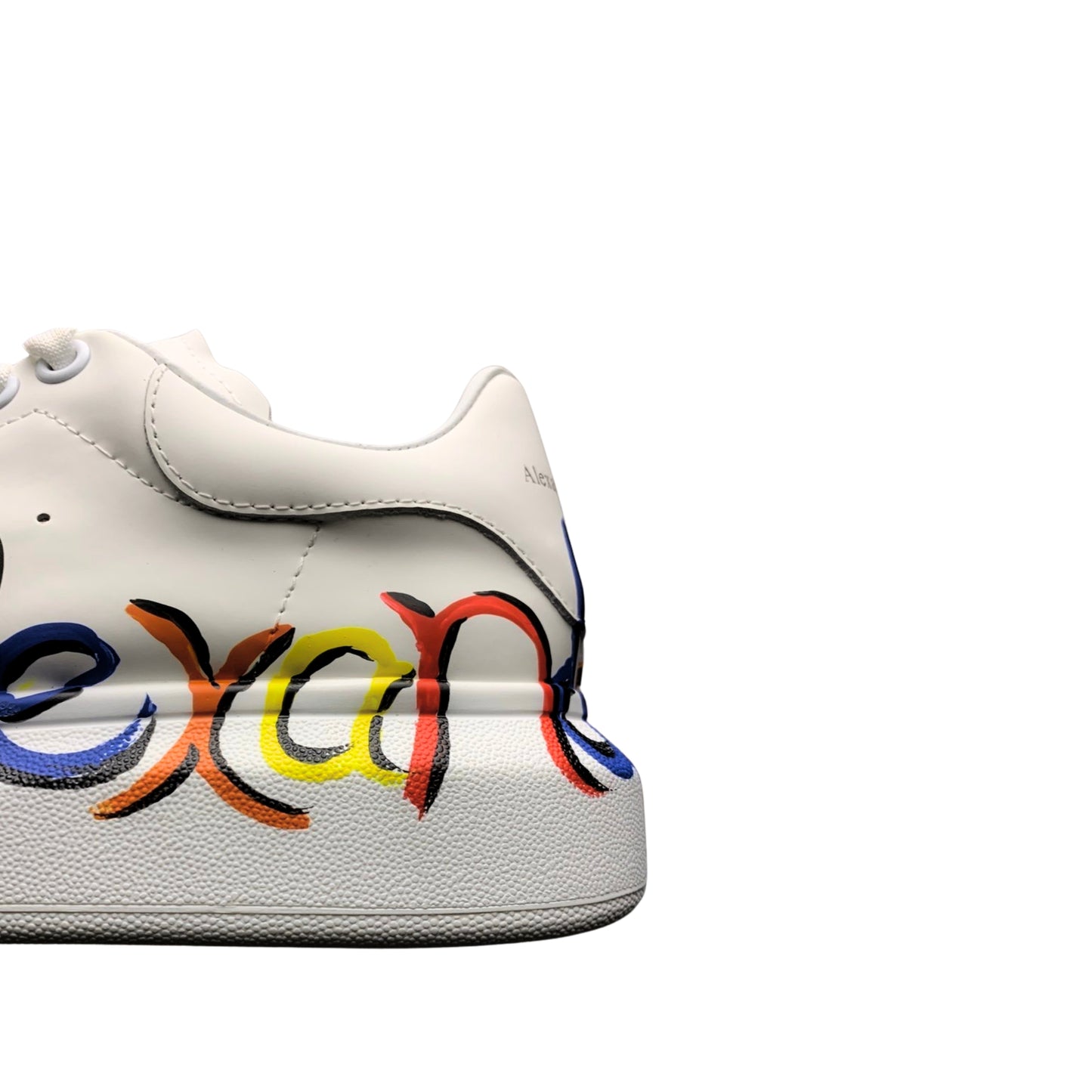 Alexander McQueen White Designer Sneakers
