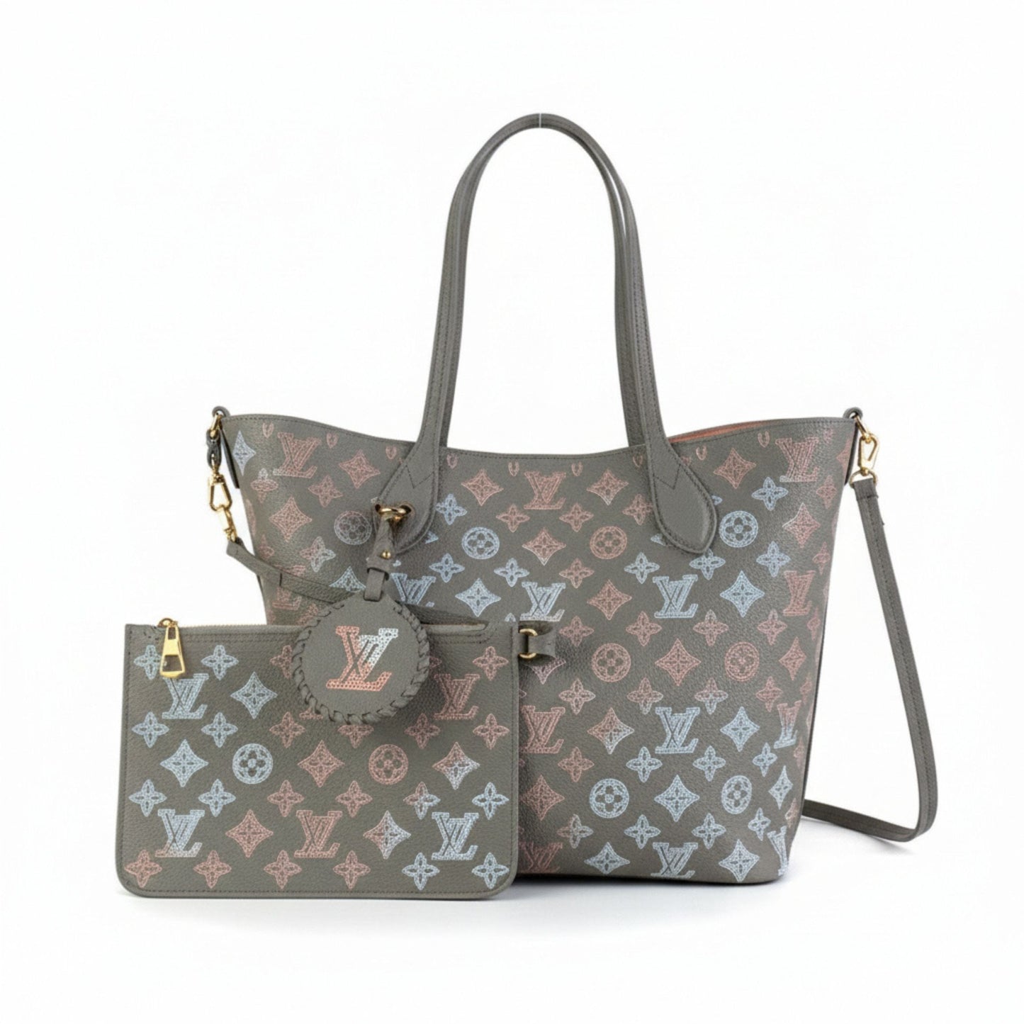 Blossom MM Mahina Perforated Leather Tote Bag
