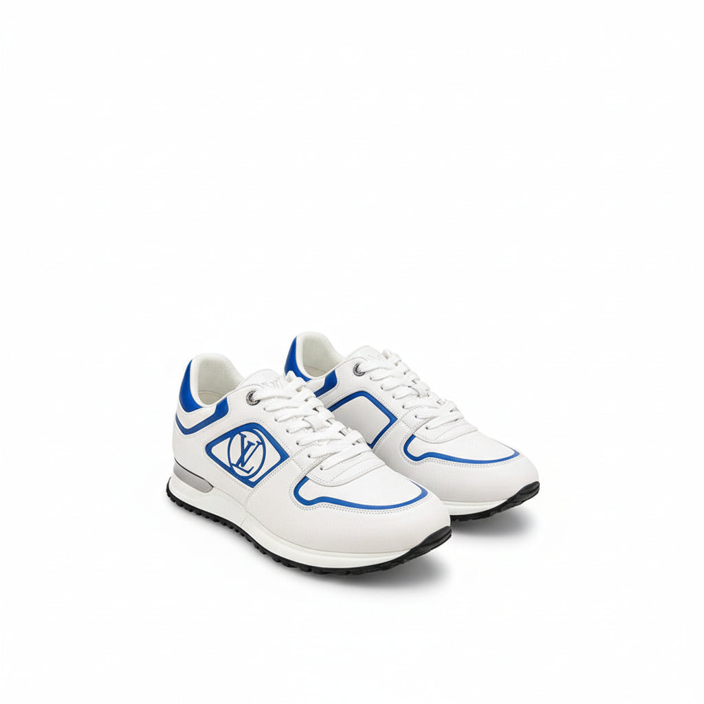 LV Neo Run Away Sneakers β White/Blue