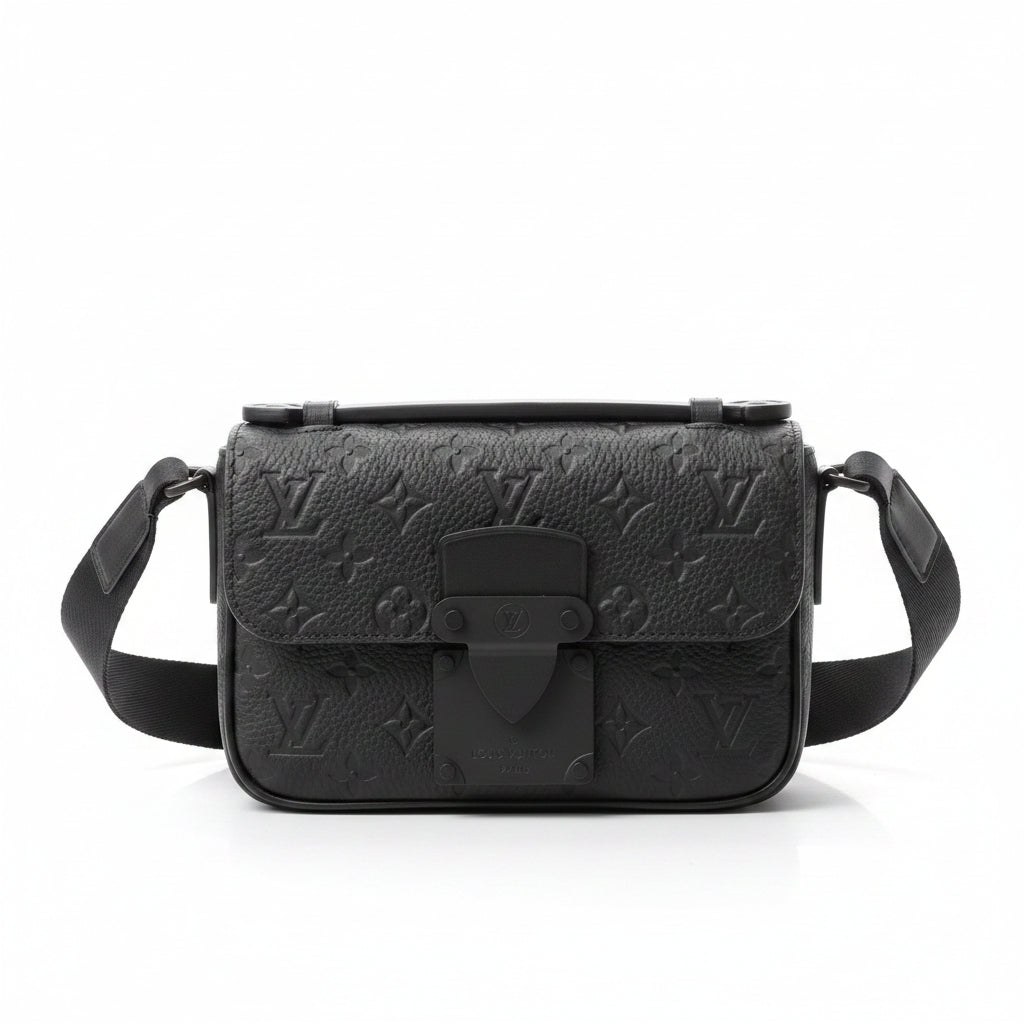 LV S-Lock Sling Bag – Black