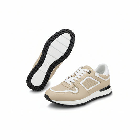 LV Neo Run Away Sneakers – White