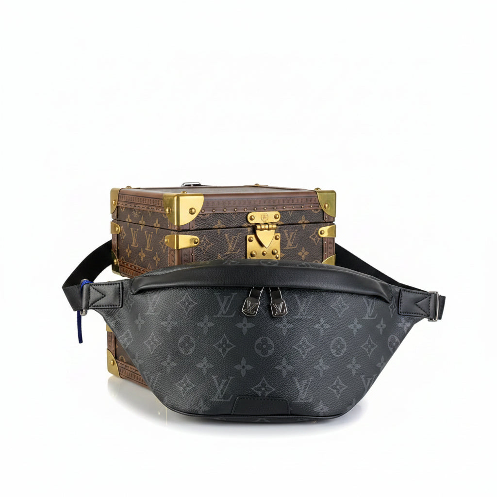 LV Discovery Bumbag PM – Monogram Eclipse