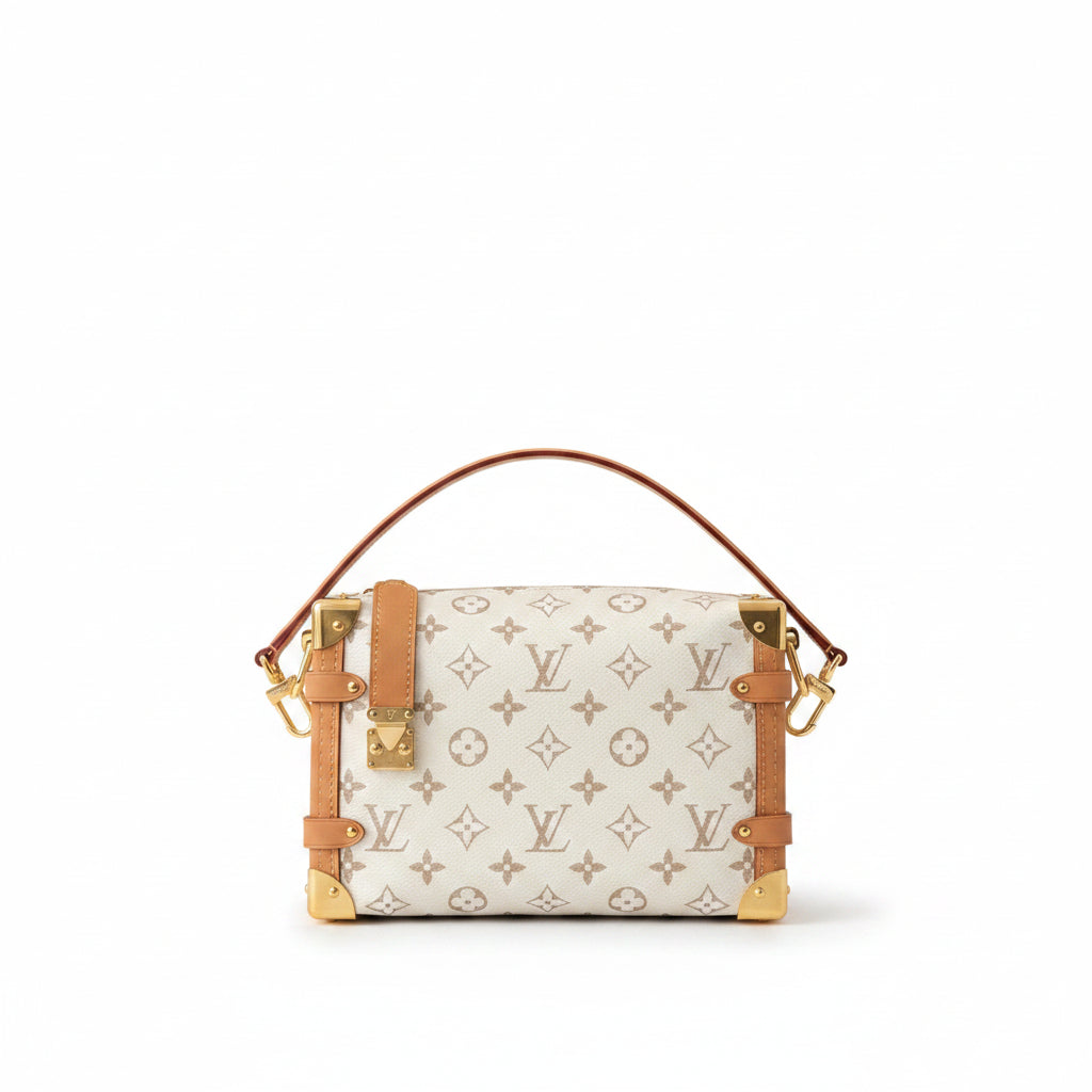 LV Side Trunk MM – Monogram Dune