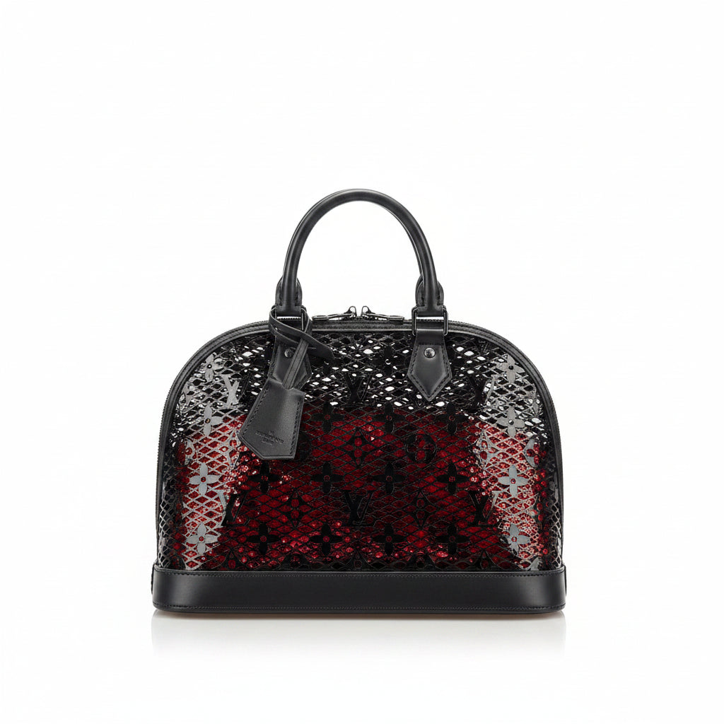 LV Alma PM – Black/Red
