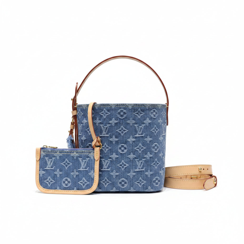 LV All In BB Bucket Bag – Monogram Denim