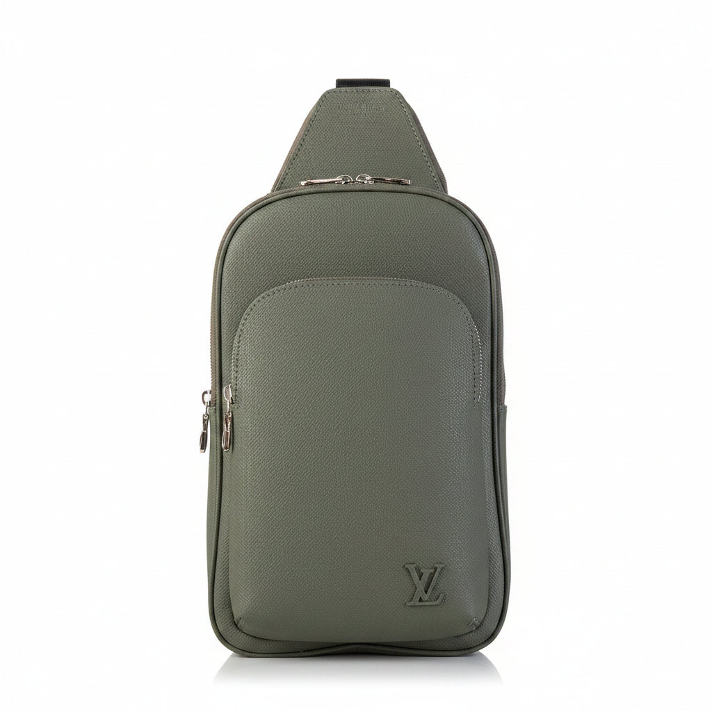 LV Avenue Sling Bag – Green Taiga