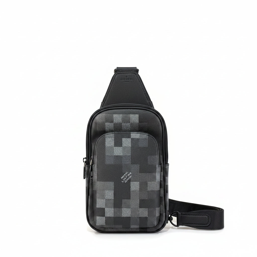LV Avenue Sling Bag – Damoflage Black