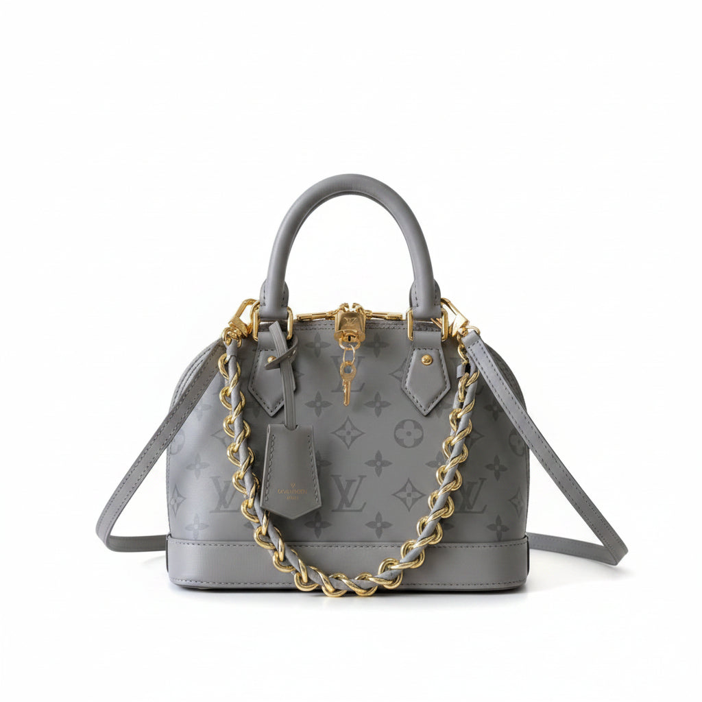 LV Alma BB – Monogram Ink Grey