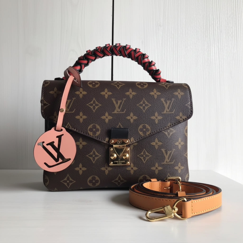 LV Pochette Métis – Black/Red