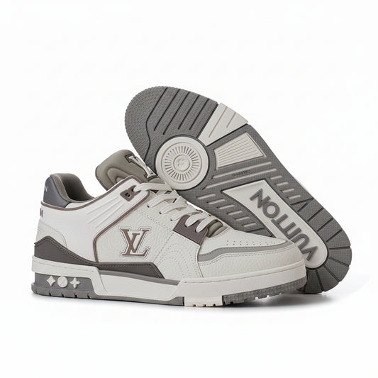 LV Trainer Sneakers – Grey/White