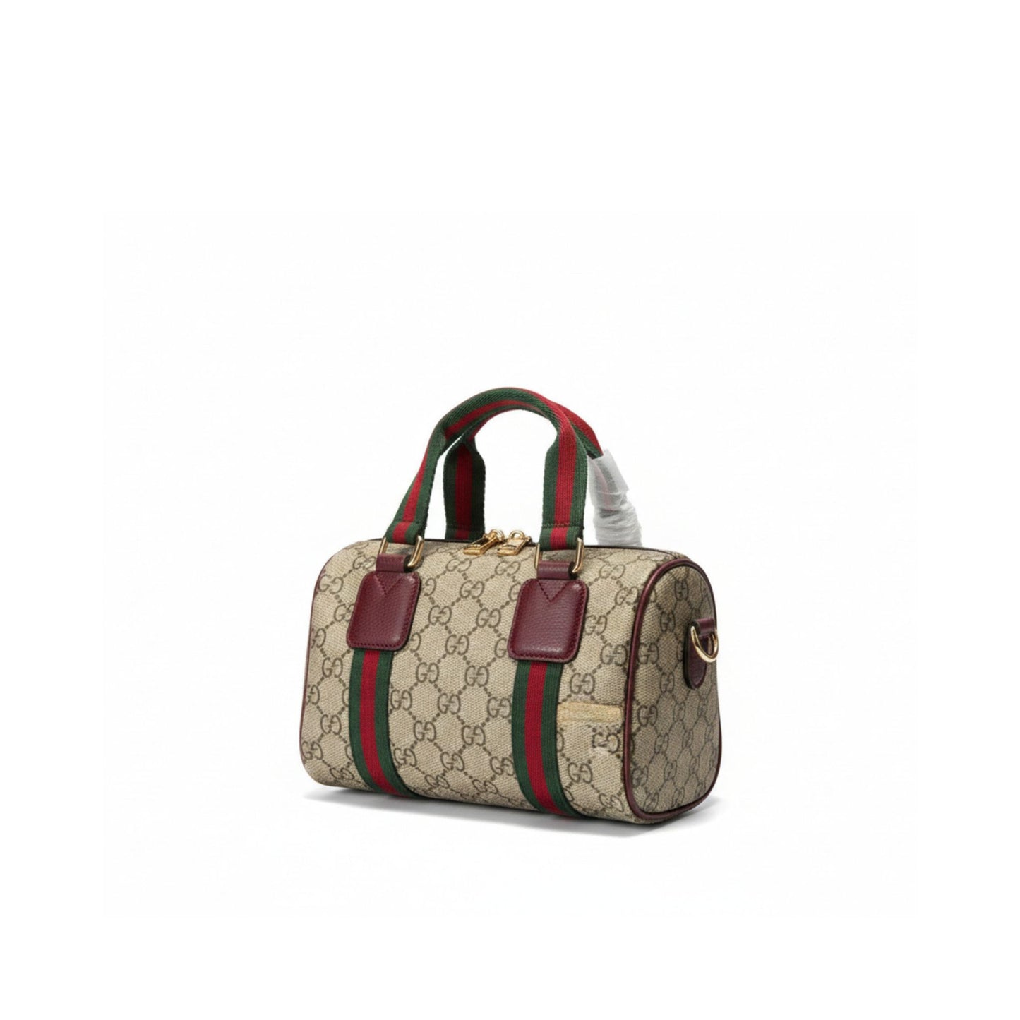 Gucci Ophidia Medium Boston Bag Beige & Brown