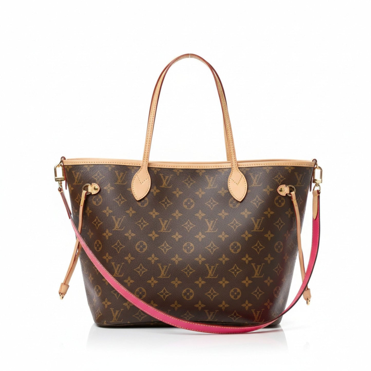 Neverfull Bandoulière Inside Out MM Monogram Canvas Reversible Tote Bag