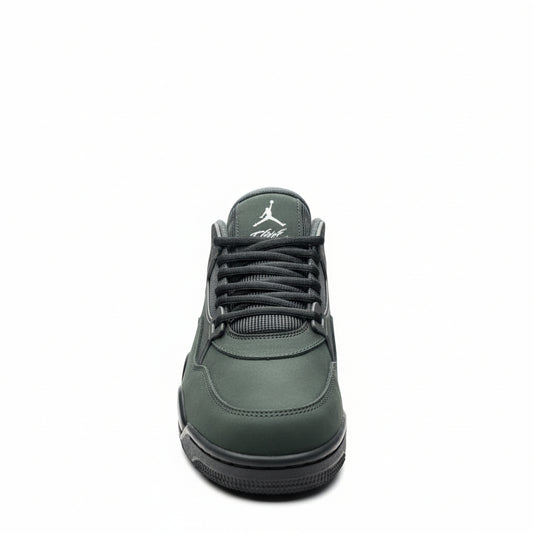 Nike Air Jordan 4 RM Black – Suede & Mesh Low-Top Sneakers