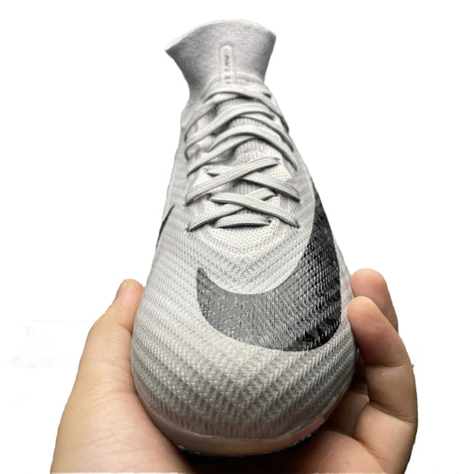 Nike Zoom Mercurial Superfly 9 Elite FG – Gray Black Soccer Cleats