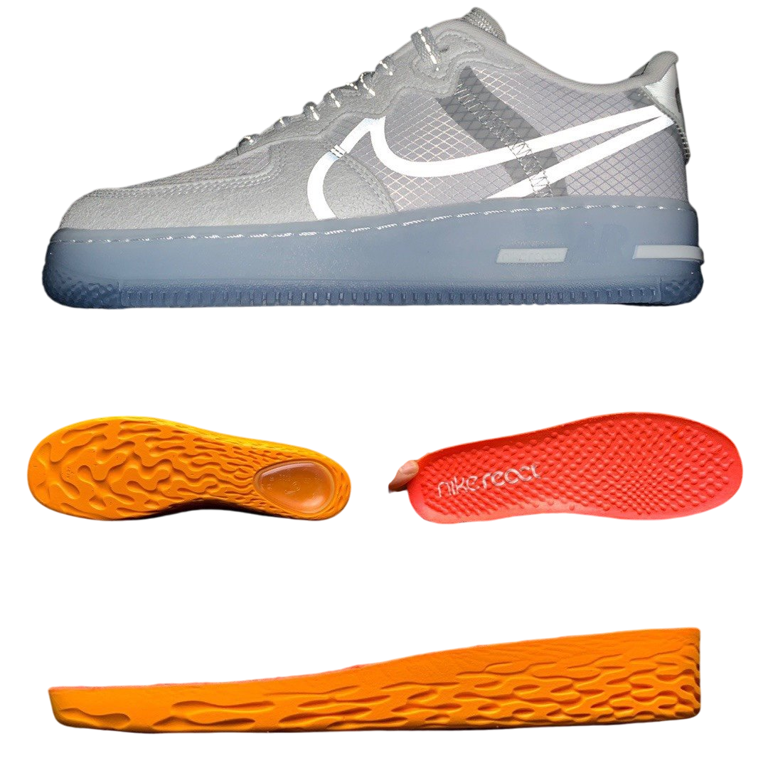 Nike Air Force 1 React "White Ice"