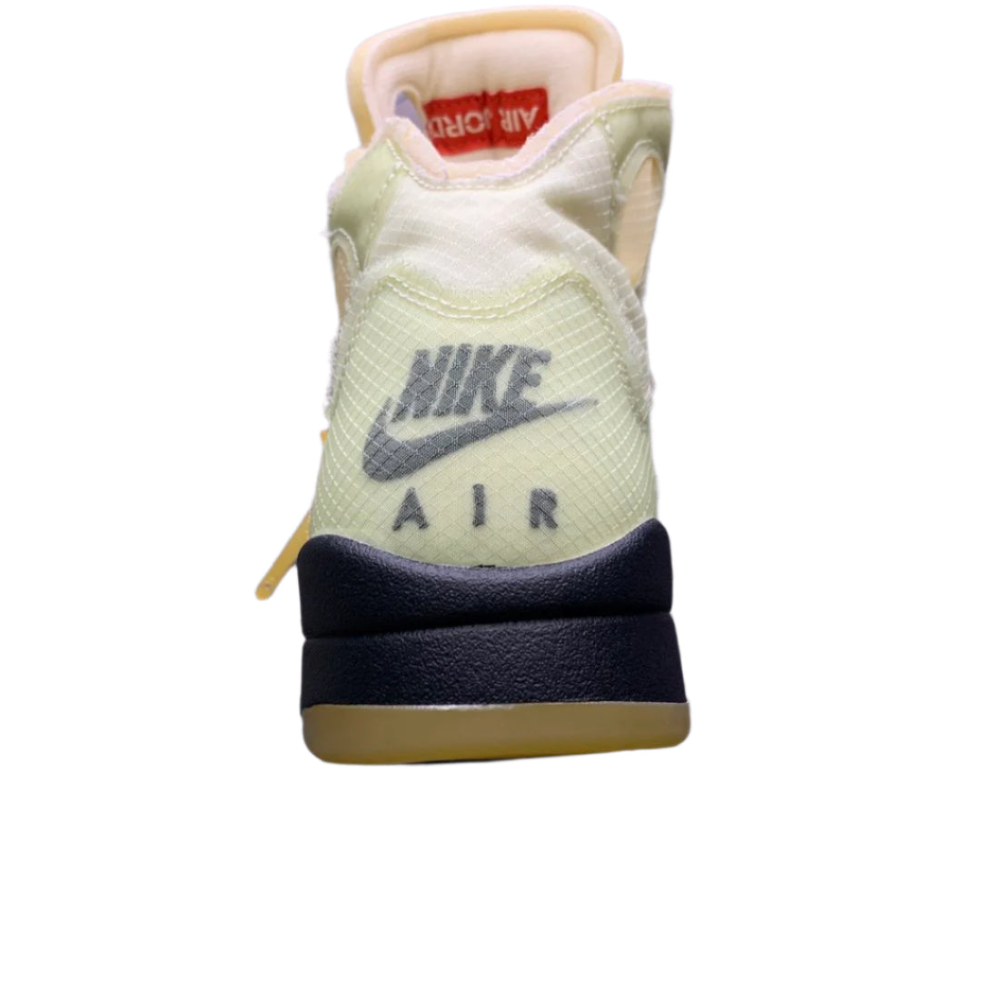 Off-White x Air Jordan 5 Retro SP “Sail”