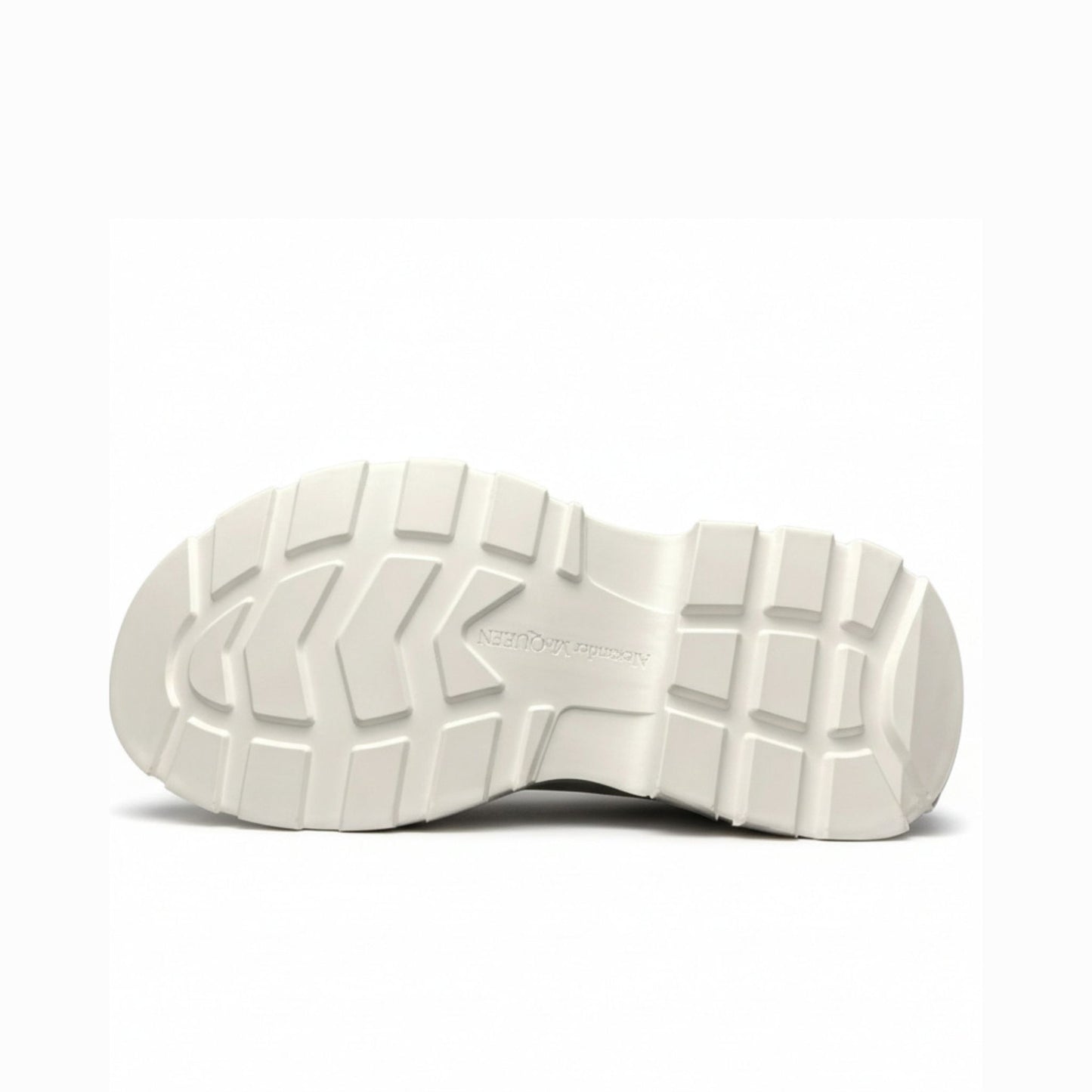 Alexander McQueen Tread Slick Low Top Sneakers Ivory Pink/White