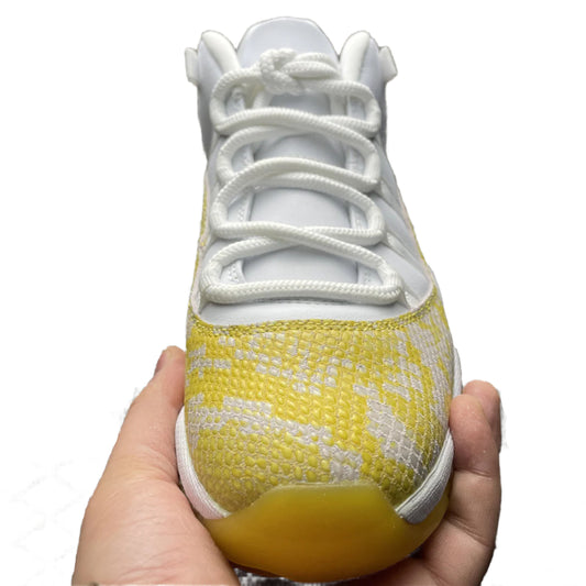 Nike Air Jordan 11 Retro Low Yellow Snakeskin – Women’s Basketball Sneakers