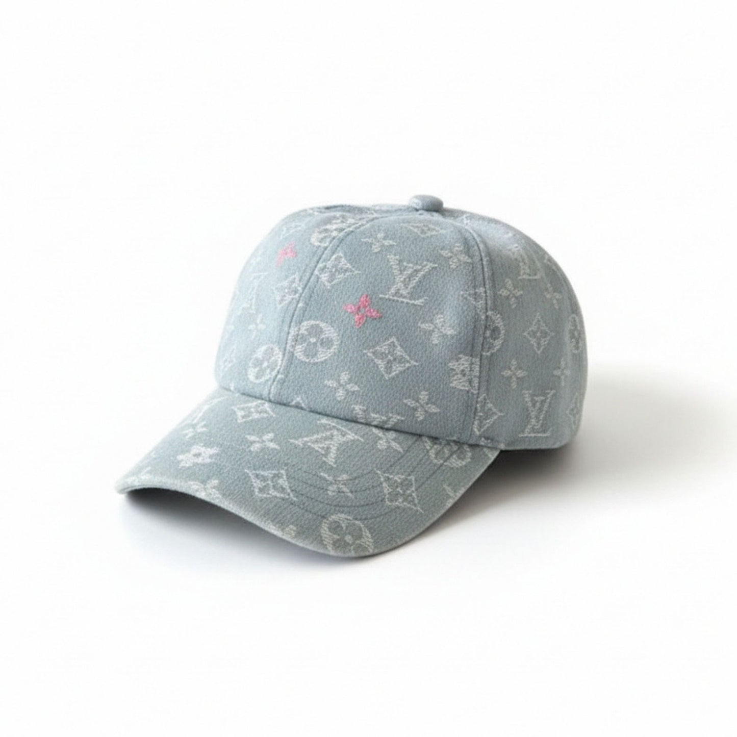 Louis Vuitton Monogram Washed Denim Baseball Cap – Blue