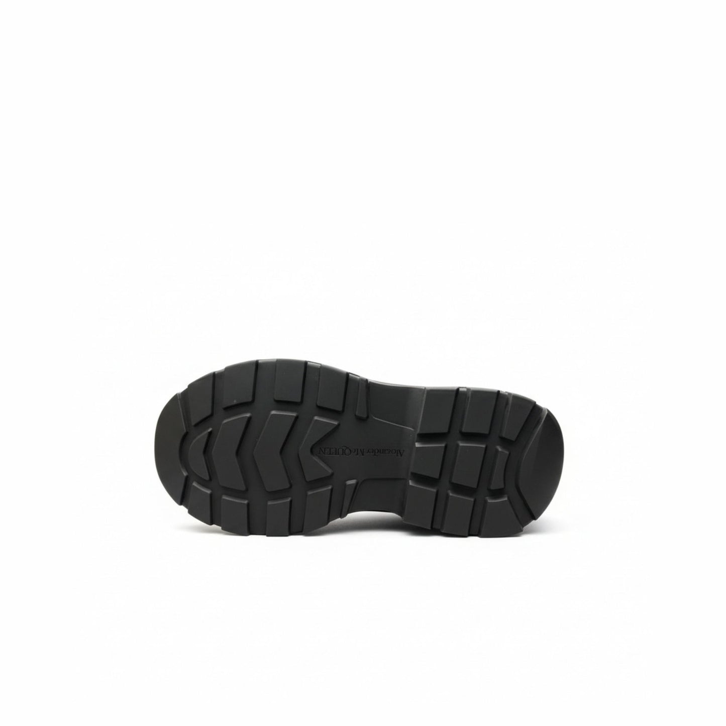 Alexander McQueen Grey Tread Slick High Sneaker – Luxury Trainer