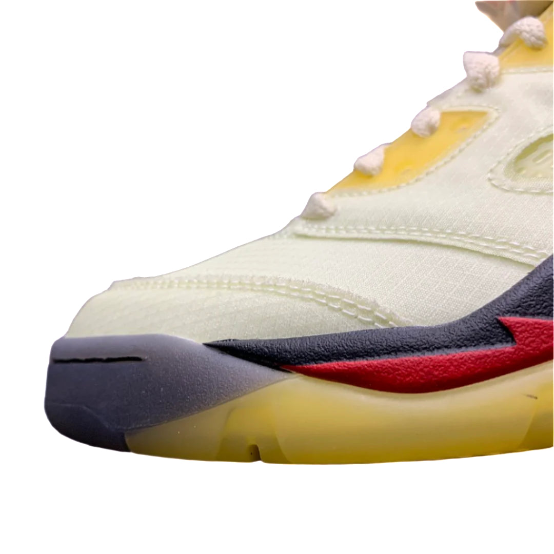 Off-White x Air Jordan 5 Retro SP “Sail”