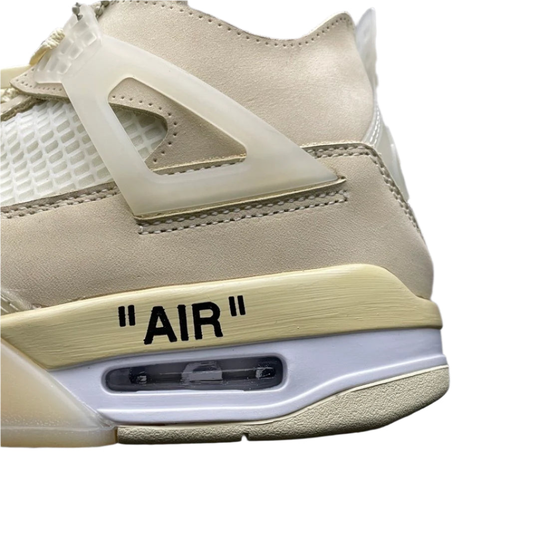 Off-White x Nike Air Jordan 4 SP "Sail"