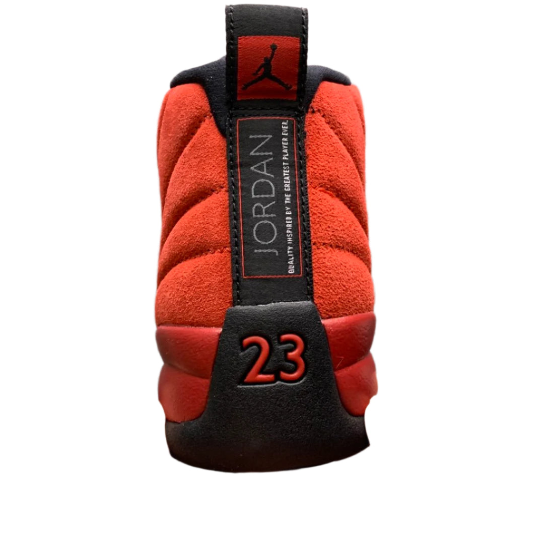 Nike Air Jordan 12 Retro "Reverse Flu Game" – Suede Basketball Shoes