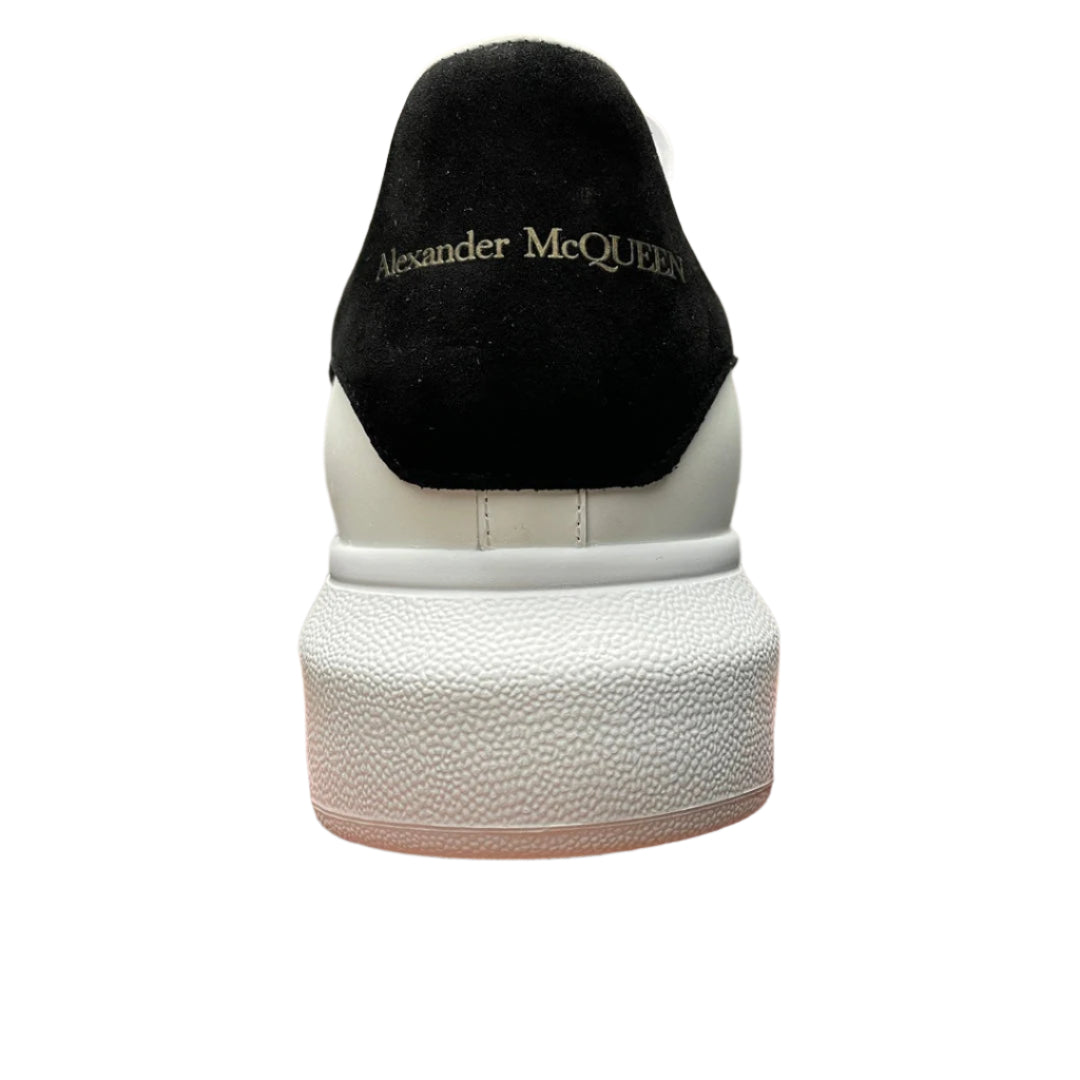 McQueen Monochrome Platform Trainers in White
