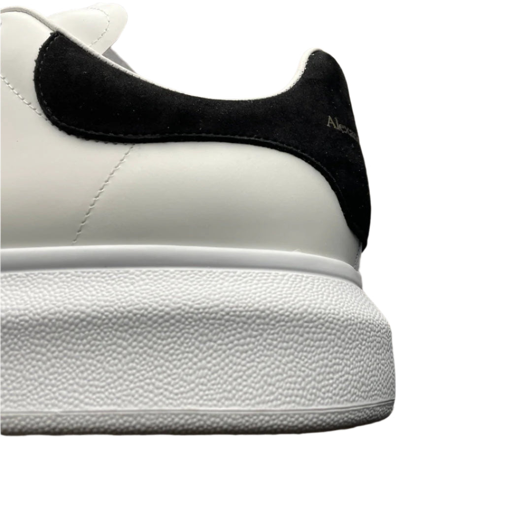 McQueen Monochrome Platform Trainers in White