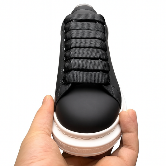 Alexander McQueen Oversized Sneaker – Heel Tab Leather