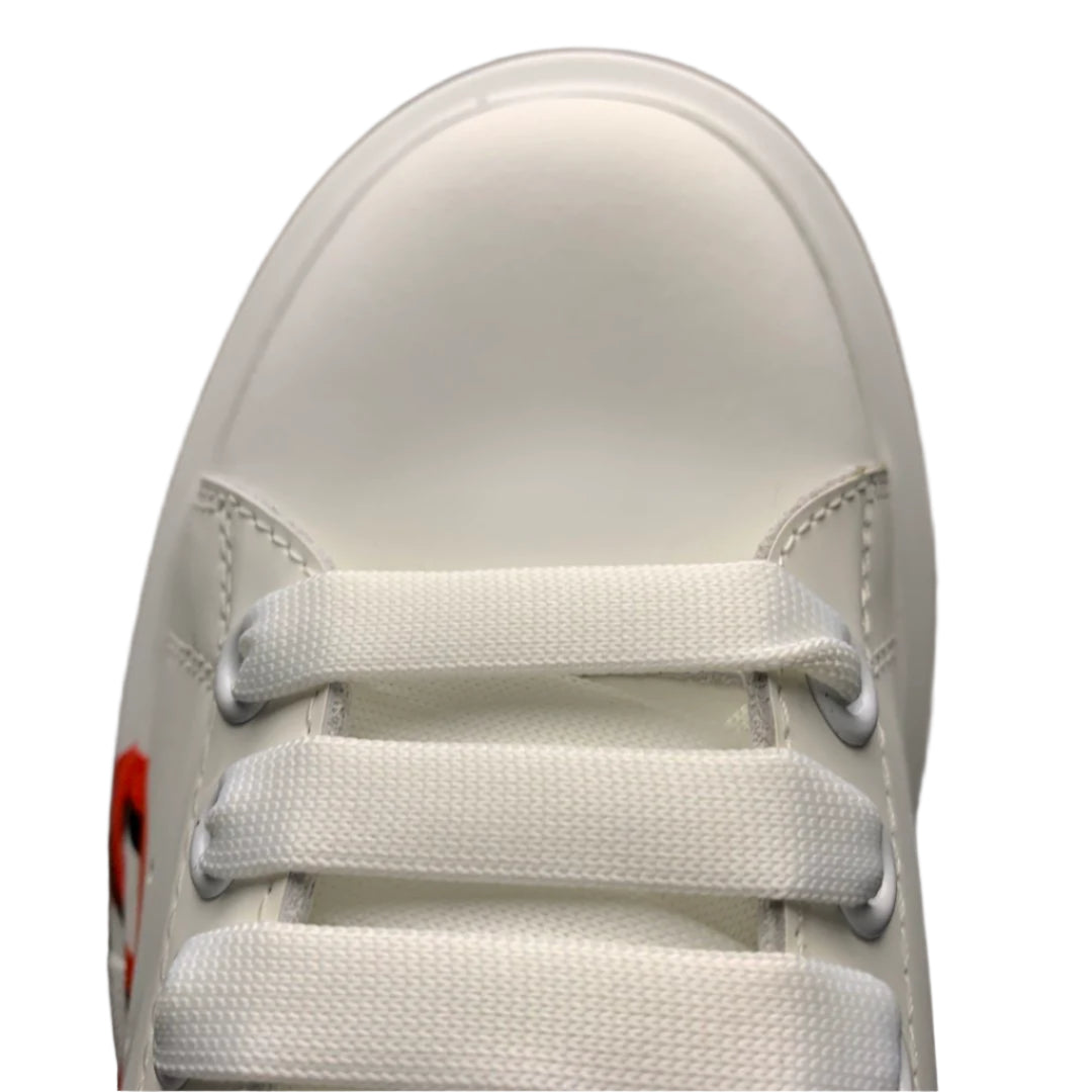 Alexander McQueen White Designer Sneakers