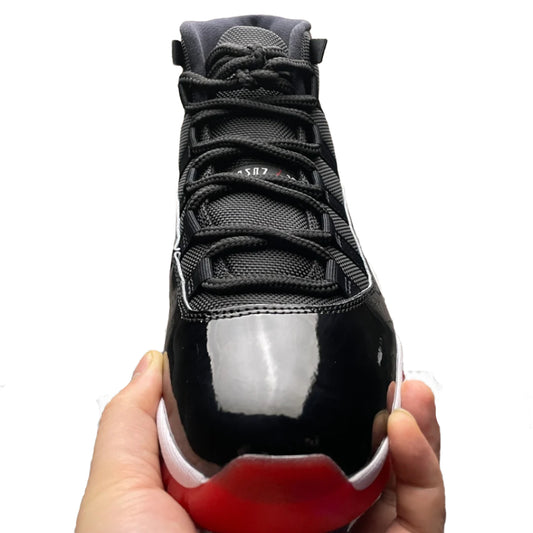 Nike Air Jordan 11 Retro "Bred" – High-Top Basketball Sneakers
