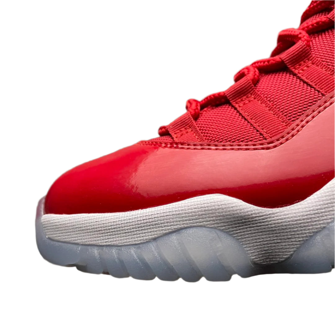 Nike Air Jordan 11 High “Win Like ’96” Red – Premium Leather Basketball Sneakers
