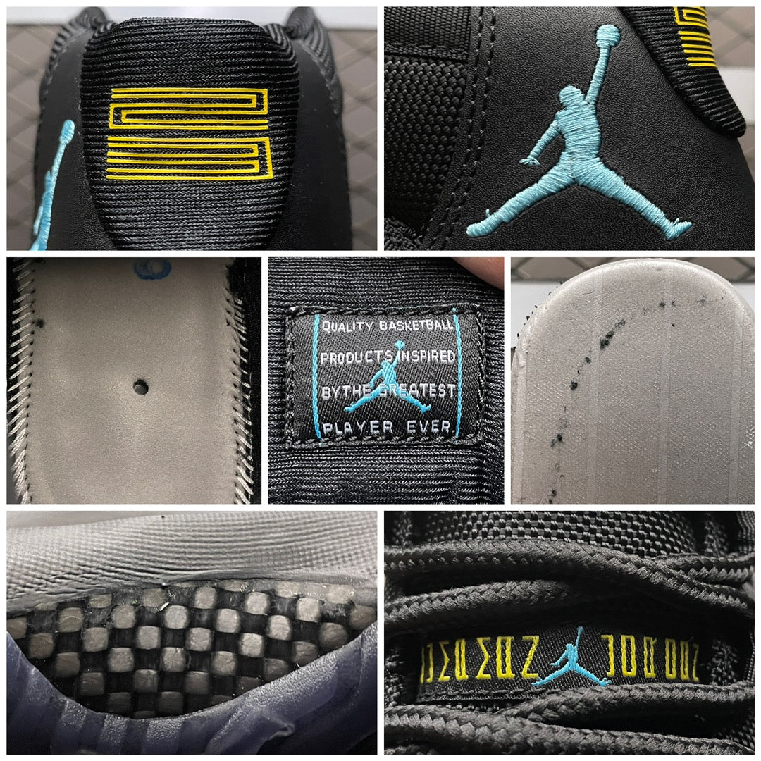 Nike Air Jordan 11 Retro Gamma Blue – High-Top Basketball Sneakers