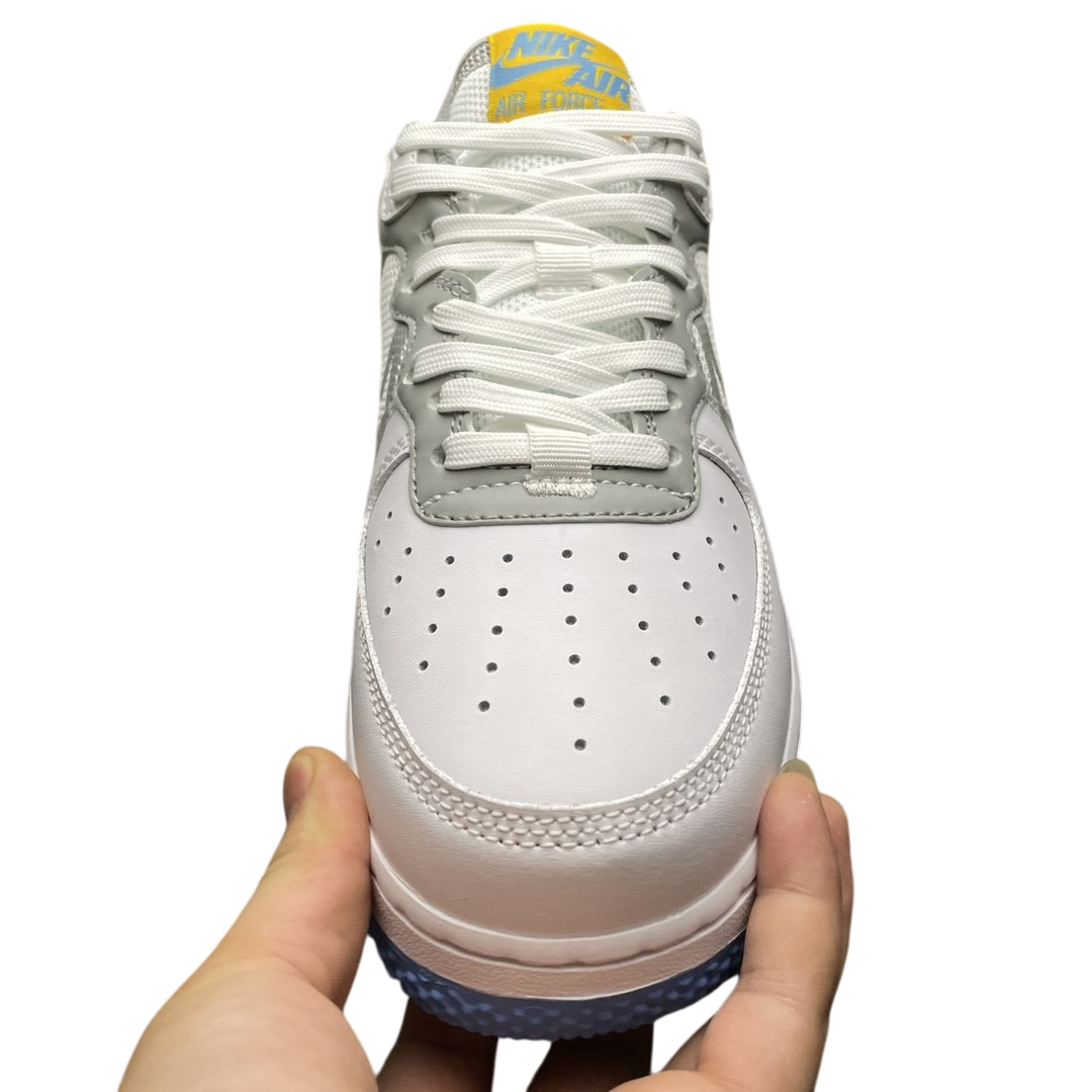 Nike Air Force 1 React SU White Light Smoke Grey (GS)