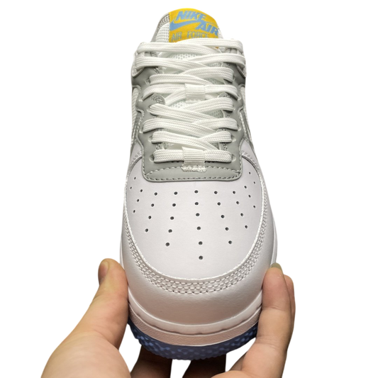 Nike Air Force 1 React SU White Light Smoke Grey (GS)