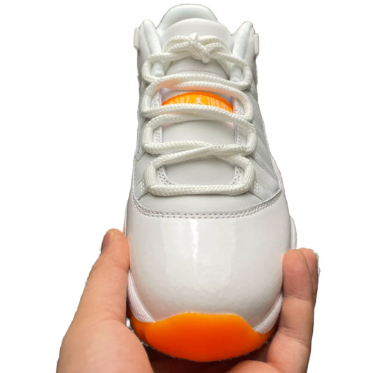 Nike Air Jordan 11 Retro Low “Citrus” – Premium Leather & Mesh Sneakers