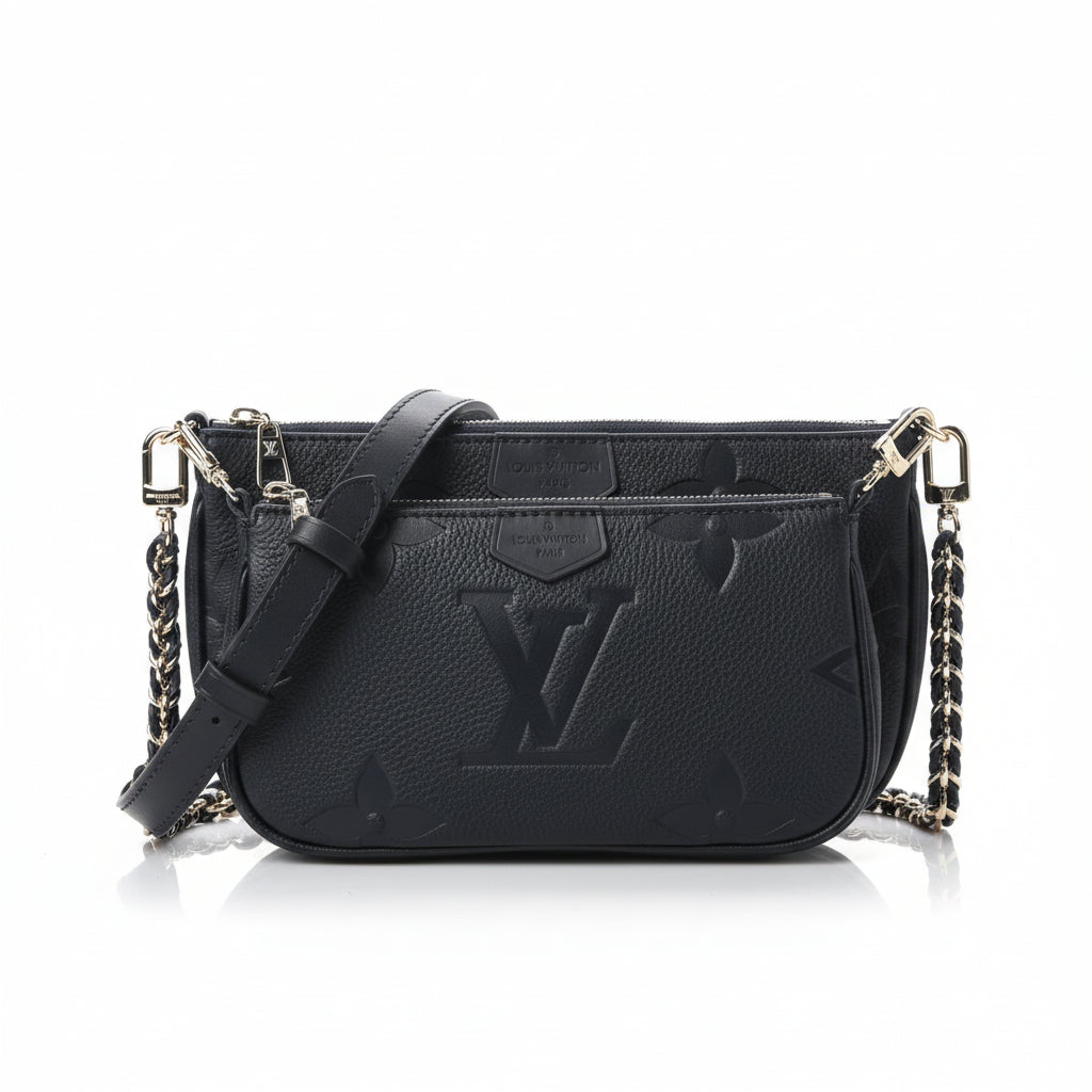 Multi Pochette Accessoires Empreinte Bag – Black Monogram