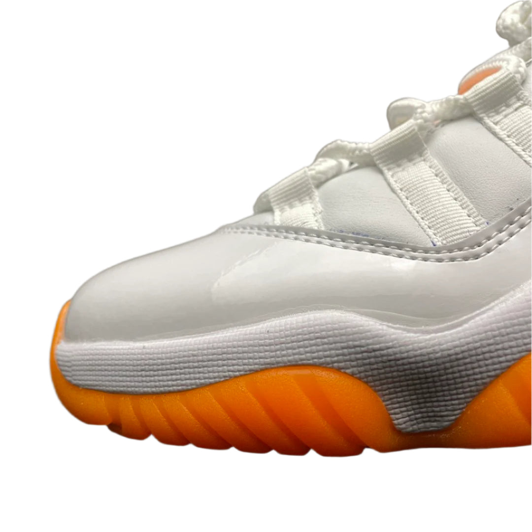 Nike Air Jordan 11 Retro Low “Citrus” – Premium Leather & Mesh Sneakers