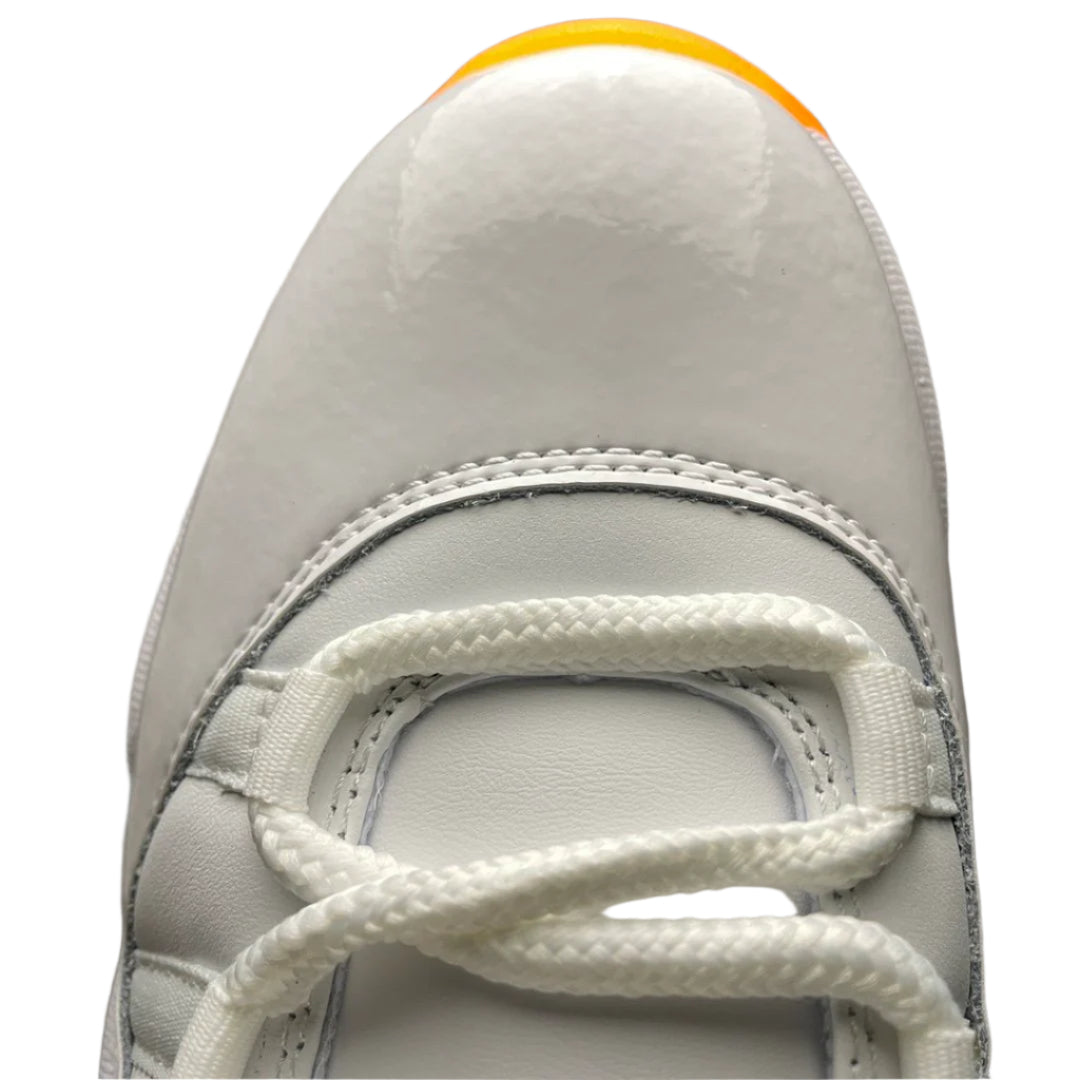 Nike Air Jordan 11 Retro Low “Citrus” – Premium Leather & Mesh Sneakers