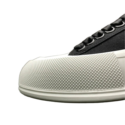 Alexander McQueen Deck Lace Plimsoll Luxury Canvas Sneaker
