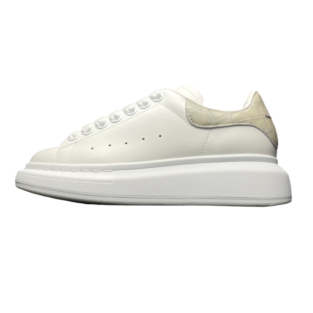 Alexander McQueen Oversized Sneakers White Opal