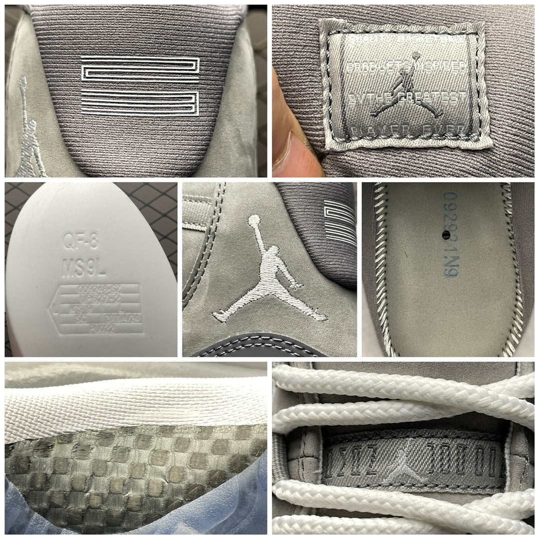 Nike Air Jordan Retro “Cool Grey” – Premium Leather Basketball Sneakers