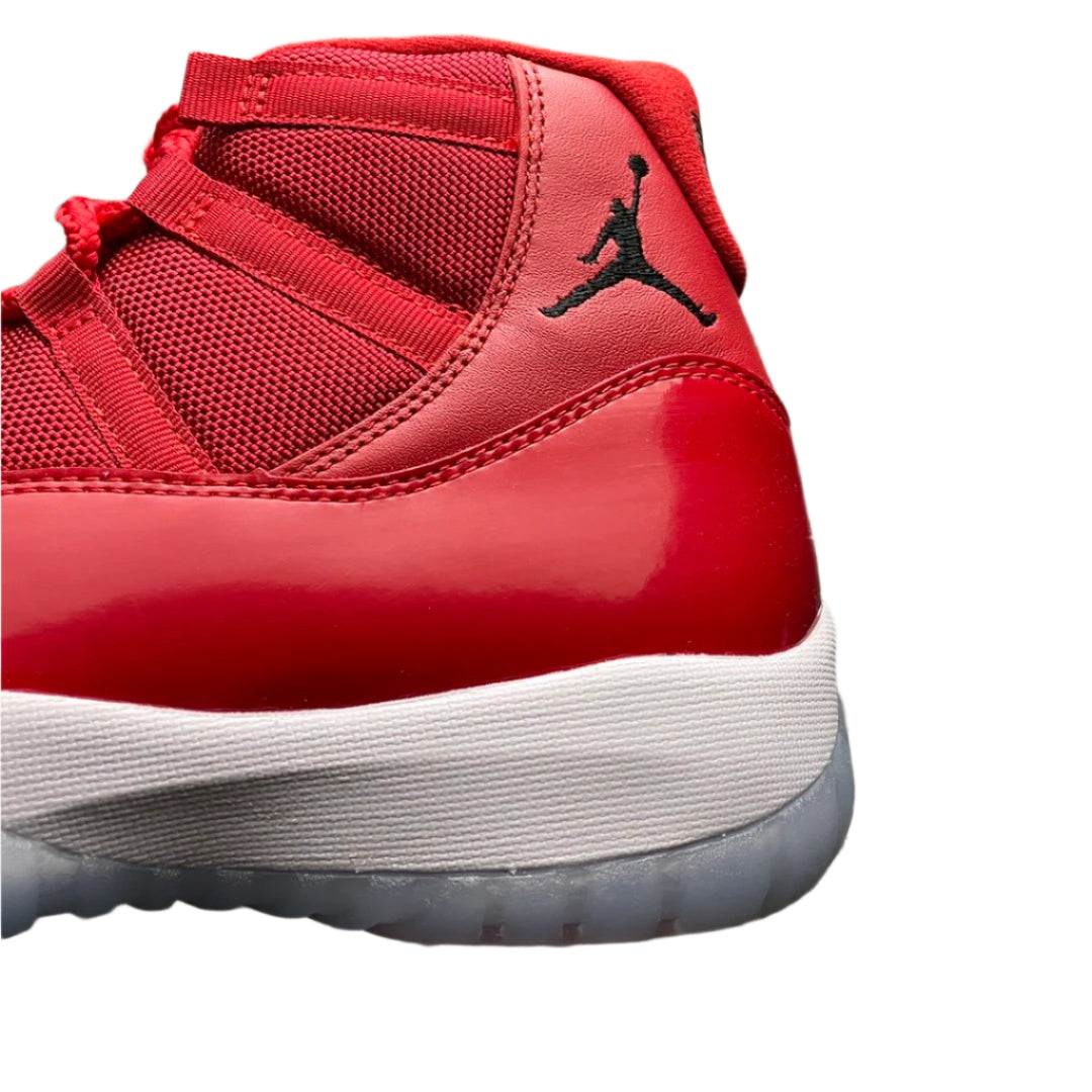 Nike Air Jordan 11 High “Win Like ’96” Red – Premium Leather Basketball Sneakers