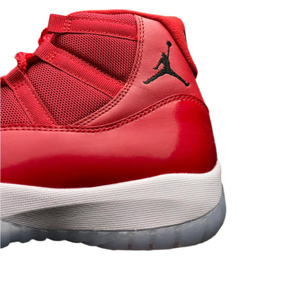 Nike Air Jordan 11 High “Win Like ’96” Red – Premium Leather Basketball Sneakers