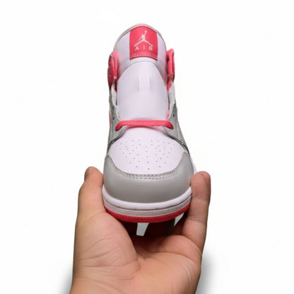 Air Jordan 1 Mid GS 'Platinum Pink White'
